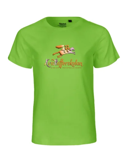 Kids T-shirt Lime